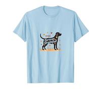 Dogs Forever Grateful Pet Love Paw T-Shirt, Men, Baby Blue, XL
