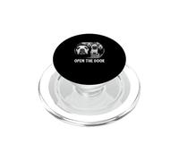 dogs funny dog meme open the door dog PopSockets PopGrip for MagSafe