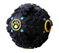 Dogs Giggle Ball - Interactive Ball Heavy Duty Rubber, Squeaky Bringing Toy | Noise Activated Cubic Steering Function Thinking Toy for Small Medium Dogs