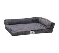 Dogs Gone Smart Orthopedic Pillow Nano Chill Kuzzi Gray For Dogs