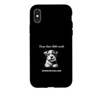 Dogs have little souls that know how to heal a heart Case for iPhone X/XS