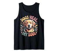 Dogs Heal My Soul Canine Animal Companion - Tank Top
