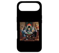 Dogs In Suits Playing Poker Mafia Style Vibes Dog Gambling Case for iPhone Air