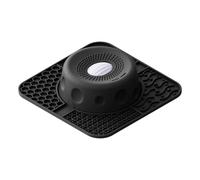 Dogs Liquid Lick Bowl - 28 * 28 * 7.5cm Silicone Dispenser With Rotating Ball | Dog Lick Toy | Liquid Licking Bowl For Treats Meat Puree Yogurt Eating Licking Feeding Puppy Food Pet Promotes Healthy
