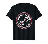 Dogs Make Me Happy Humans Make My Head Hurt Gift T-Shirt T-Shirt