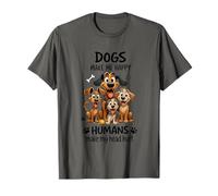 Dogs Make Me Happy Humans Make My Head Hurt T-Shirt