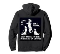 Dogs Mocking Humans Laughing At Our Problems Humor Pullover Hoodie
