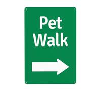 Dogs Must Be On Leash And Under Control At All Times Owner Remove Defecation Sign Warning Retro Aluminum Metal Tin 8x12 Inch