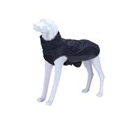 Dogs Outdoor Storm Suit Dog Raincoat Jacket With Reflective Strip Adjustable Pet Waterproof Clothes With Adjustable Bands Suitable For Greyhounds And Whippets S black