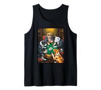 Dogs Playing Poker Gambling Casino Texas Hold 'EM Tank Top