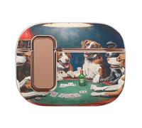 Dogs Playing Poker Trendy Bluetooth Earbuds Protector Printed Wireless Earbud Case Covers Compatible with Airpods Pro 2