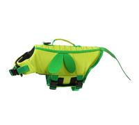 Dogs Pool Vests Swimsuit Save Handle For Small Dogs Swimming Vests With Yellow Striped Flotation Suit Flotation Device