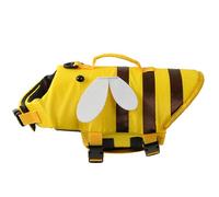 Dogs Pool Vests Swimsuit Save Handle For Small Dogs Swimming Vests With Yellow Striped Flotation Suit Flotation Device