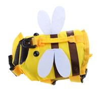 Dogs Pool Vests Swimsuit Save Handle For Small Dogs Swimming Vests With Yellow Striped Flotation Suit Flotation Device