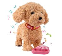 Dogs Realistic, Interactive Walking Plush Singing Toys With Sounds, Robots V5U0 Dog Lifelik Walking Sensing, &
