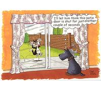 Dogs Revenge Funny HUMOUROUS Birthday Card The Funny Side of Life!