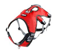 Dogs Sighthound Escape Proof Harness (Red,M)