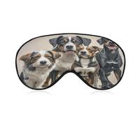 Dogs Sleep Mask for Men Women Elastic Strap Eyeshade Lightweight Sleeping Blindfold Soft Breathable Eye Cover Comfortable Sleep Shade Cover for Sleeping Travel