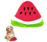 Dogs Squeaky Fruit Toy - Pet Plush Toy, Cotton Fabric Pet Toy | Plush Dog Toys, Fruit Cute Dog Toys, Dog Chewing Toy, Washable Small Puppy Chew Toys Cotton Fabric Teeth Massage for Small Pets