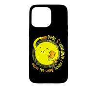 Dogs & Sunshine Enjoy Simple Things Summer Vibe Dog Lovers Case for iPhone 15 Pro Max