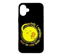 Dogs & Sunshine Enjoy Simple Things Summer Vibe Dog Lovers Case for iPhone 16 Plus