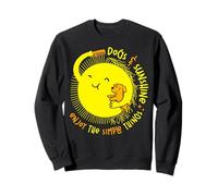 Dogs & Sunshine Enjoy Simple Things Summer Vibe Dog Lovers Sweatshirt