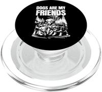 Dogs Teach Me What Friendship Means | Loyalty and Patience PopSockets PopGrip for MagSafe