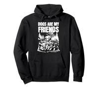 Dogs Teach Me What Friendship Means | Loyalty and Patience Pullover Hoodie