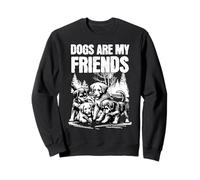 Dogs Teach Me What Friendship Means | Loyalty and Patience Sweatshirt