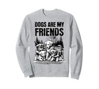Dogs Teach Me What Friendship Means | Loyalty and Patience Sweatshirt
