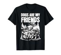 Dogs Teach Me What Friendship Means | Loyalty and Patience T-Shirt