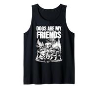 Dogs Teach Me What Friendship Means | Loyalty and Patience Tank Top