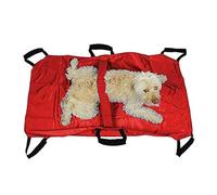 Dogs Transport Stretcher, Emergency Animal Rescue Carrier with Safety Strap, Max 250 Pound Weight Capacity, Pet Stretcher Size: 47 X 29 inches(Red)