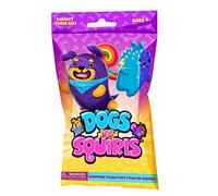 Dogs vs Squirls - Mystery Bag - 1pk - 4" Bean Filled Plushies! Collect These as Desk Pets, Fidget Toys, or Sensory Toys for Kids, Boys, & Girls!