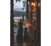 Dogs Waiting at the Cabin Door: A Little Willow Lodge Journal for Reflection, Notes, and Everyday Writing