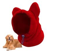 Dogs with an ear protection hood and neck warmer for puppies and large dogs | Dog thickened and comfortable kapuze for walks in a cold and for ani