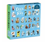 Galison Puzzle Dogs With Jobs - 500 Piece, 20 x 20" (508 x 508 mm)
