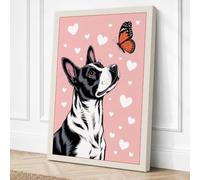 Dog's Wonder Canvas Wall Art Print 30x20 Inch