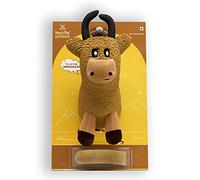 Dogsee Yakatoy Brown | Plush Dog Toy for Small, Medium, and Large Breeds| Durable & Safe | Chew Toy for Puppies & Dogs | Cuddle & Play Toy for Puppies & Dogs of All Breeds| Medium 70gm bar Included