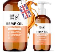 DogsLife Hemp seed oil for dogs uk | Dog Calming Supplement | for Dog Emotions, Dog Barking & Dog Joints | Omega 3,6,9 for Dogs | Supports & Maintains Healthy Joints | Add to Food Or Chew's | 250ml