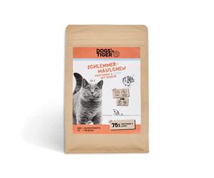 Dogs'n Tiger Schlemmermäulchen Cat Food with 75% Meat - Sugar and Grain Free (Turkey and Salmon with Vegetables - 1 x 1.5 kg)