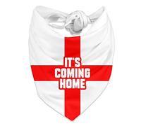 Dogsy Its Coming Home Dog Bandana | England Dog Bandana | Its Coming Home Bandana for Dogs | England Flag Bandana | Football Dog Bandana for Dogs | England Dog Accessories (Small)