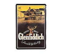 DOGT Captain Glenfiddich Scotch Whisky Advert Tin Sign Metal Sign TIN SIGN 7.8X11.8 INCH