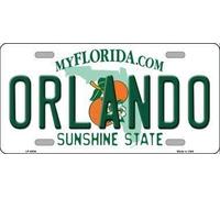 DOGT Orlando Florida Novelty Metal License Plate