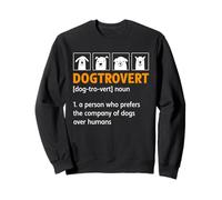 Dogtrovert Definition Dog Owner Sweatshirt