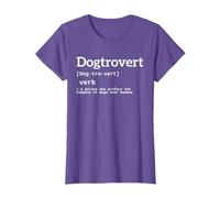 Dogtrovert Definition - Funny Dog Lover For Women Men T-Shirt