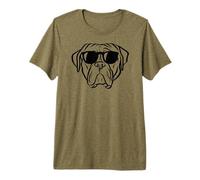 Dogue de Bordeaux Dog Sunglasses Premium T-Shirt