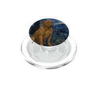 Dogue de Bordeaux Dog Van Gogh Starry Night PopSockets PopGrip for MagSafe