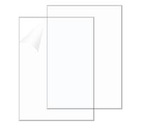 DOGUO Acrylic Sheet 55 x 150 cm Sheets Cut to Size Plexiglass Plastic Sheets Many Sizes for Crafts, Painting, Picture Frames, 8mm