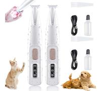 Dogy Kings 3 in 1 Electric Dog Trimmer, 2025 Upgraded Paw Trimmer, Rechargeable Waterproof Pet for Dog, Low Noise (2PCS)